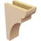 Ekena Millwork 4"W x 8"D x 12"H Classic Yorktown Rough Cedar Woodgrain TimberThane Corbel, Primed Tan CORUR04X08X12YORRCPR - alternate 4